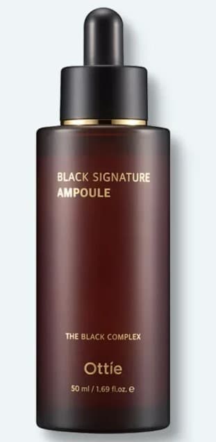 Ser pentru fata Ottie Black Signature Ampoule