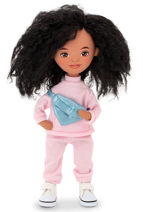 Papusa Orange Toys Tina in a Pink Tracksuit SS05-29