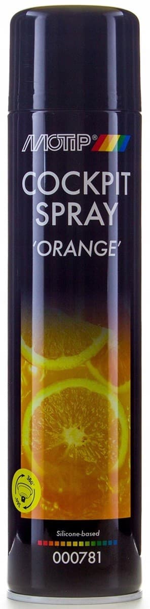  Motip Cockpit Spray Orange 600 ml (000781)