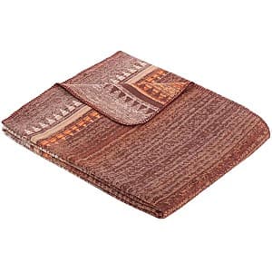 Одеяло IBENA Jacquard Cotton Blanket Gizeh Brown/red