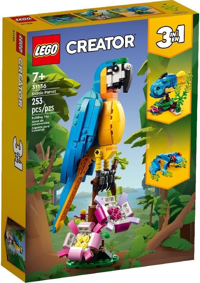 Constructor LEGO Exotic Parrot 31136