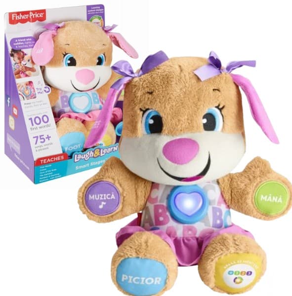 Интерактивная игрушка Fisher price Smart Stages First Words Sis (рум.)