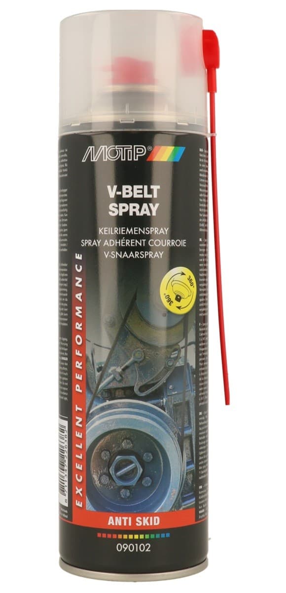 Смазка Motip V-Belt Spray 500 мл (090102C)