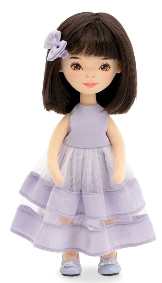 Papusa Orange Toys Lilu in a Purple Dress SS04-04