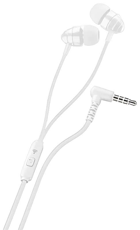 Casti CellularLine Ploos In-Ear White