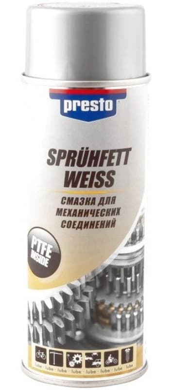 Unsoare Presto Spruhfett Weiss 400 ml (217791)