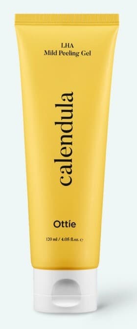 Scrub pentru fata Ottie Calendula LHA Mild Peeling Gel