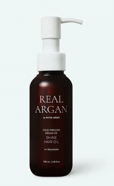 Масло для волос Rated Green Cold Pressed Argan Oil Hair Shine Oil