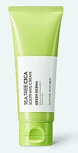 Крем для лица Nature Republic Tea Tree CICA Soothing Cream Green Derma