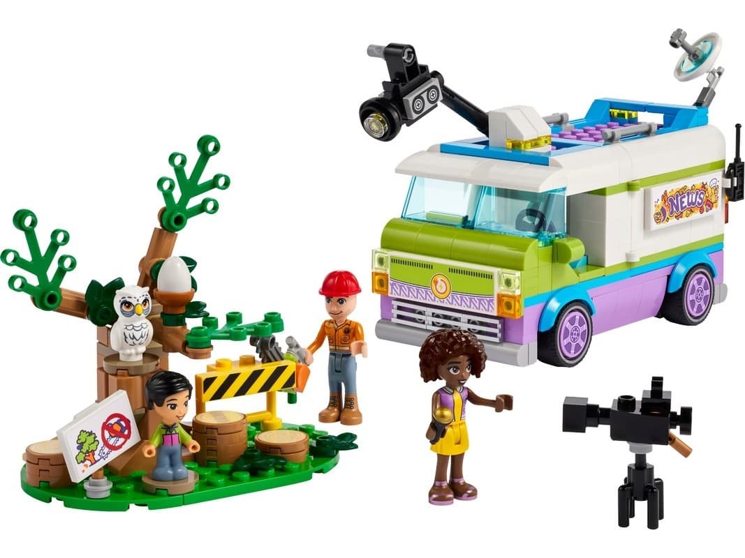 Constructor LEGO Friends: Newsroom Van 41749