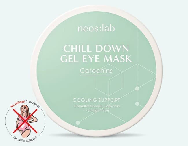 Patch-uri pentru ochi Neos:lab Chill Down Gel Eye Mask Catechins