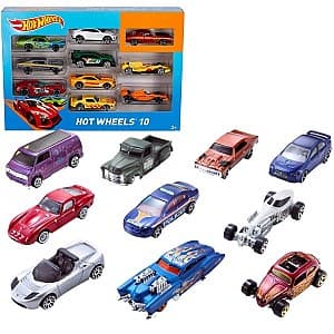 Masinuta Hot Wheels Set 10 masini de baza