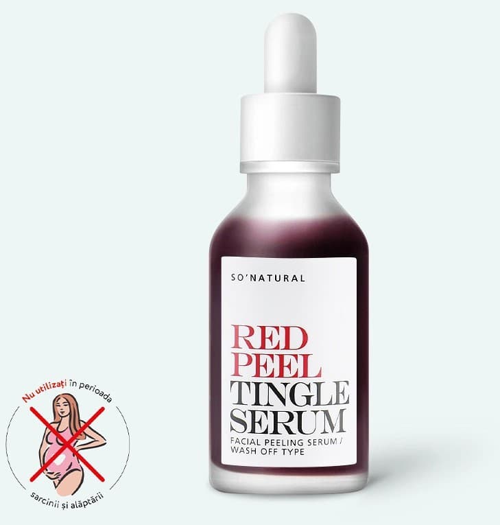 Ser pentru fata So Natural Red Peel Tingle Serum