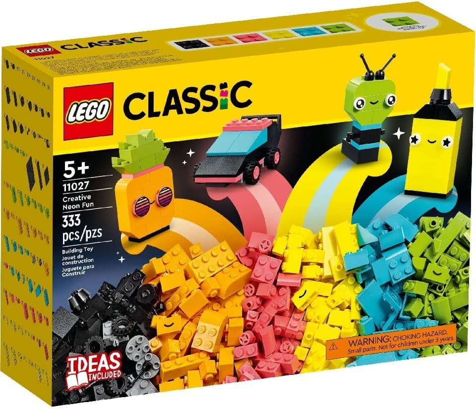 Конструктор LEGO 11027 Creative Neon Fun