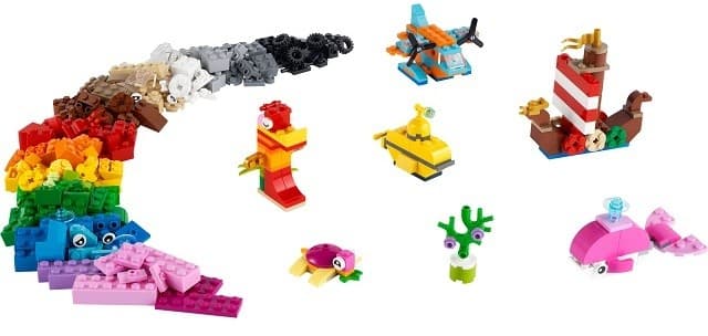 Constructor LEGO 11018 Creative Ocean Fun