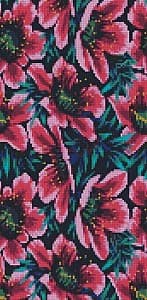 Алмазная картина Strateg Floral print BA-0003