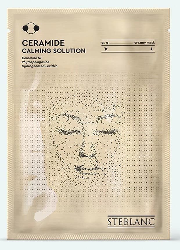 Маска для лица Steblanc Ceramide Calming Solution Creamy Mask