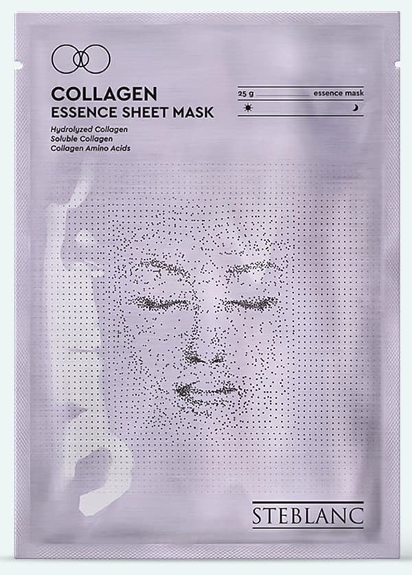 Маска для лица Steblanc Essence Sheet Mask Collagen