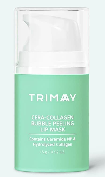 Маска для губ TRIMAY Cera-Collagen Bubble Peeling Lip Mask