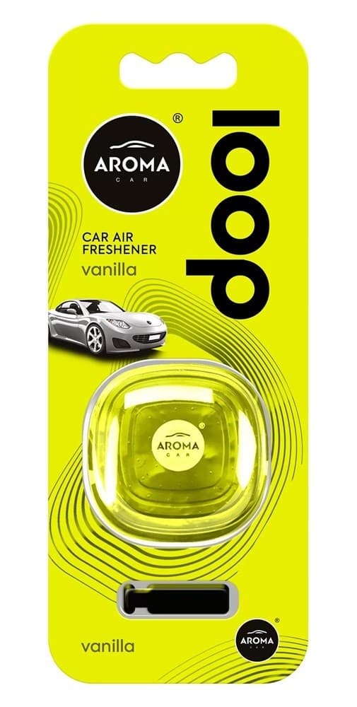 Odorizant de masina Aroma Car Loop Gel Vanilla