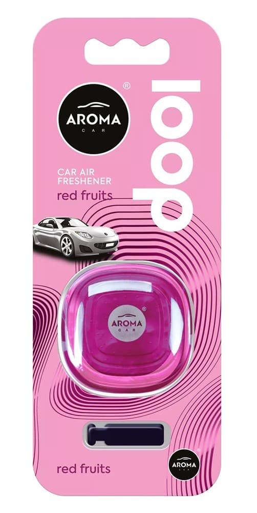 Odorizant de masina Aroma Car Loop Gel Red Fruits