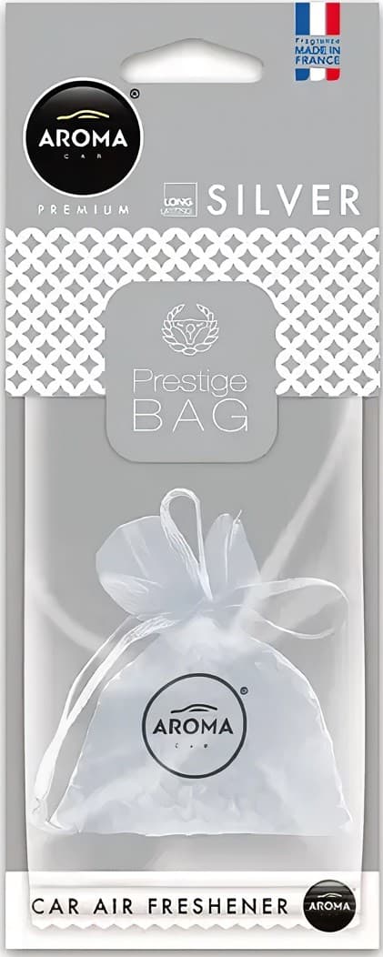 Автомобильный освежитель воздуха Aroma Car Prestige Bag Silver