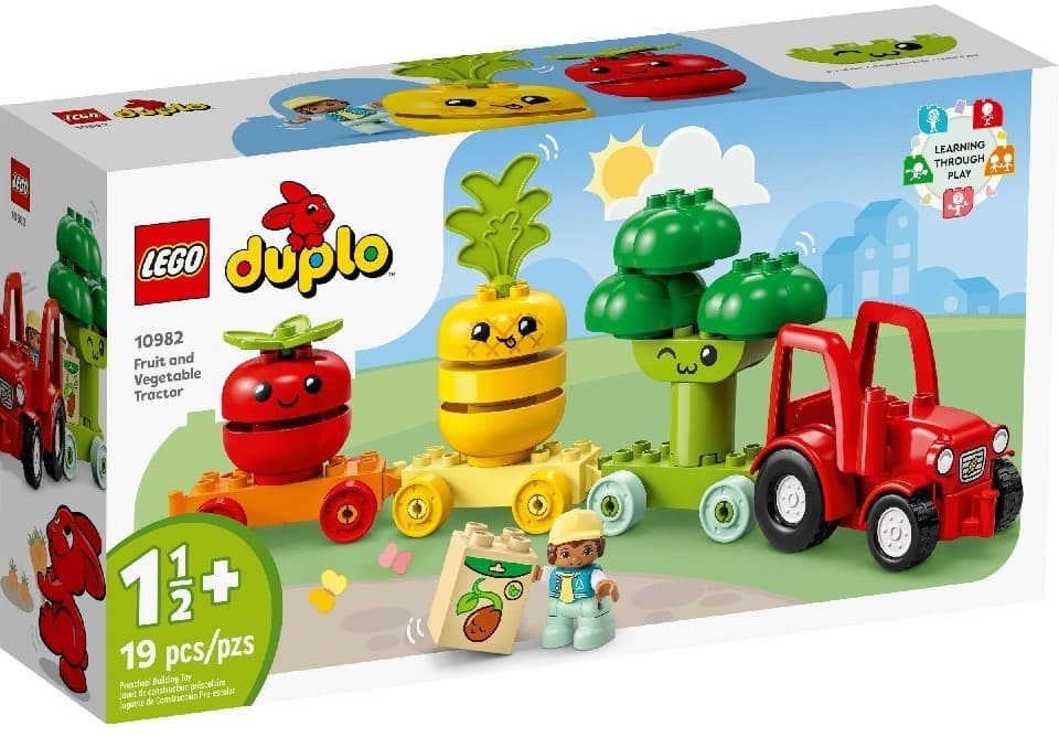 Constructor LEGO 10982 Fruit and Vegetable Tractor