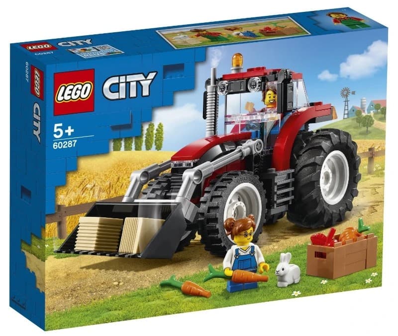 Constructor LEGO City: Tractor 60287