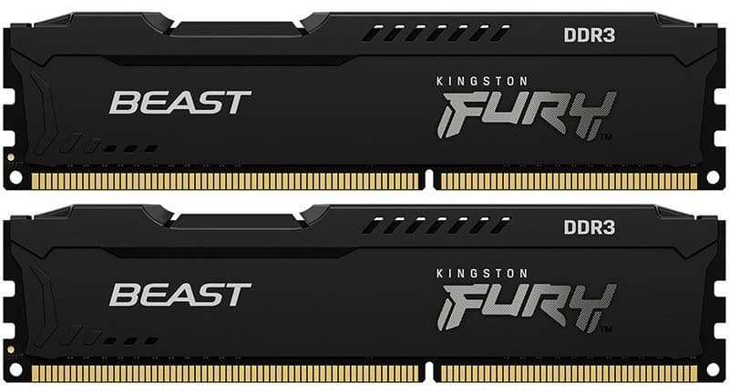 RAM Kingston FURY Beast 16GB (KF318C10BBK2/16)