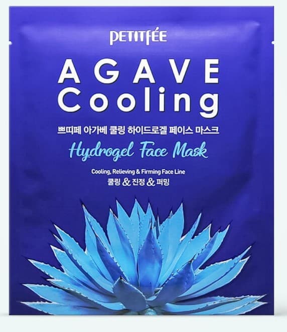 Masca pentru fata Petitfee & Koelf Agave Cooling Hydrogel Face Mask