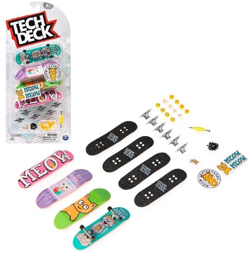 Набор игрушек Spin Master Set 4 Fingerboard