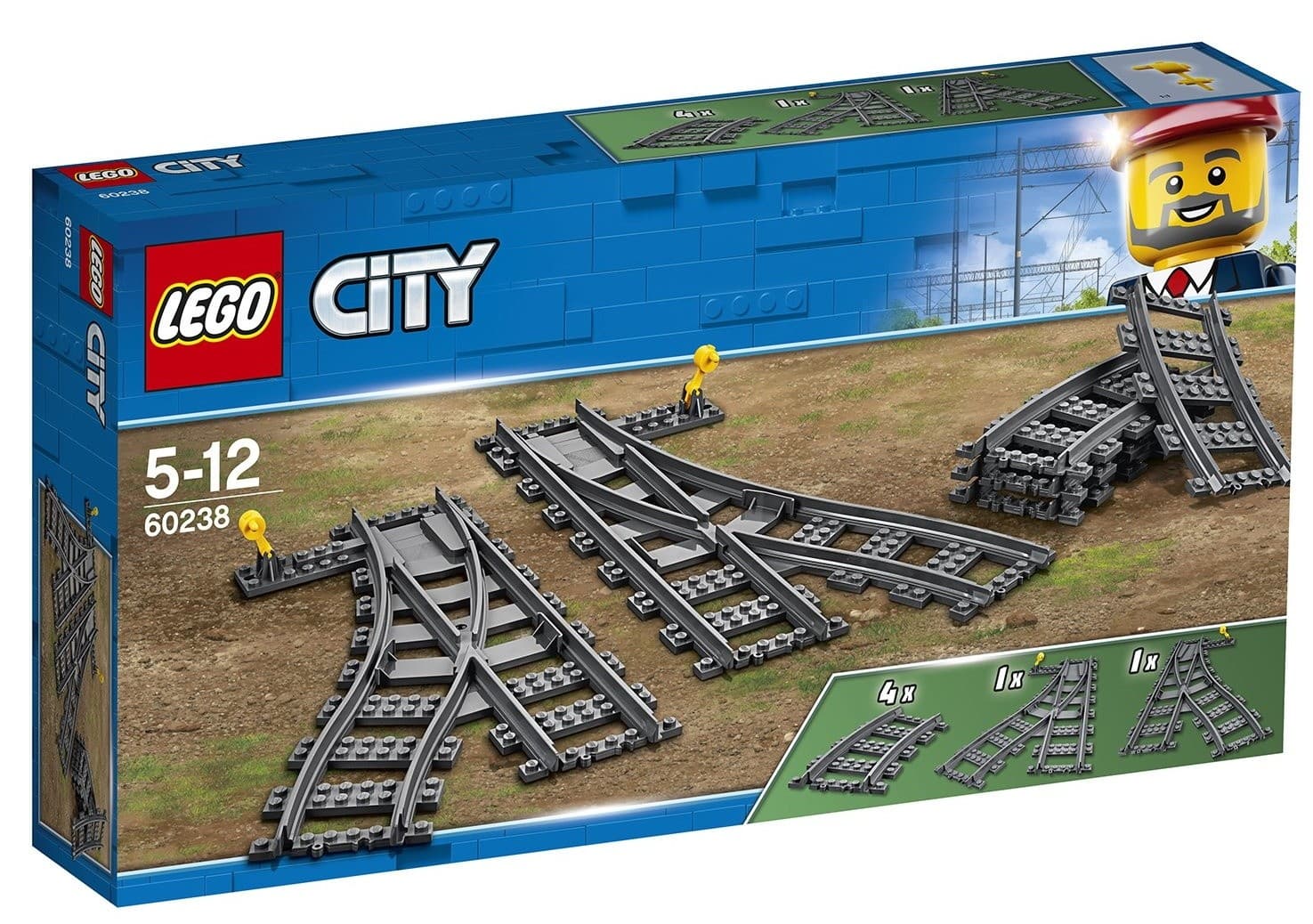 Constructor LEGO 60238 Switch Tracks