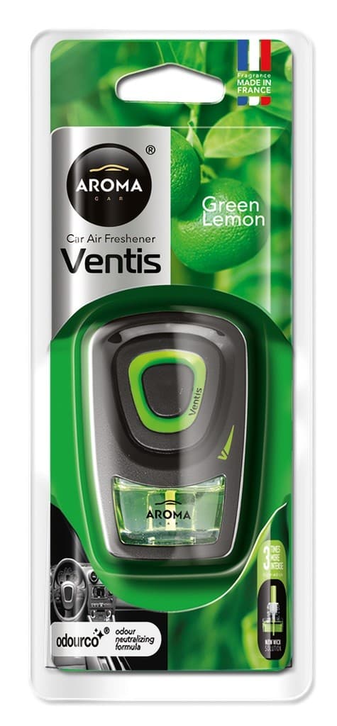 Автомобильный освежитель воздуха Aroma Car Ventis Green Lemon