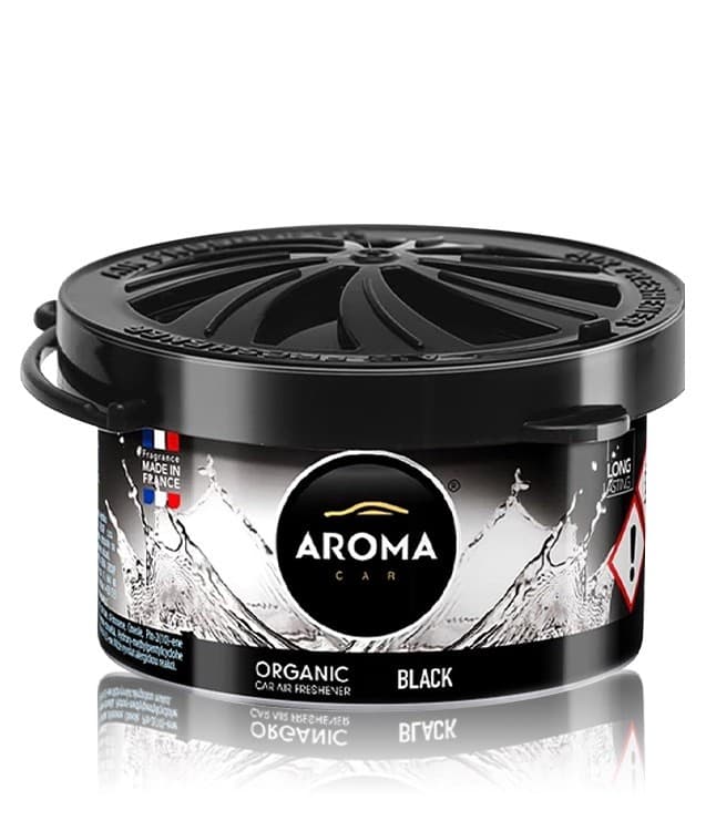 Автомобильный освежитель воздуха Aroma Organic Black