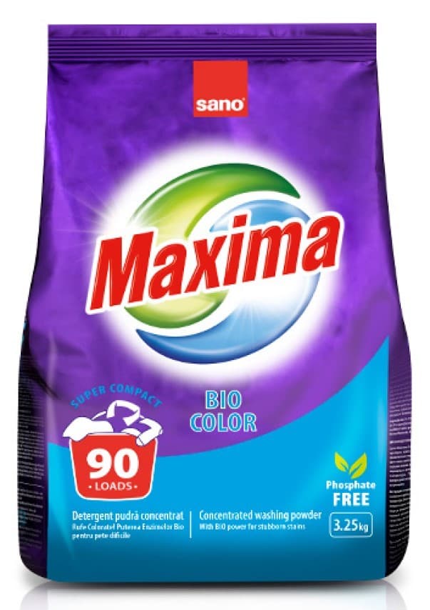 Стиральный порошок Sano  Maxima Bio 3.25kg (991204)