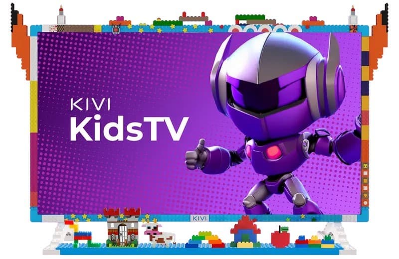 Телевизор KIVI KidsTV, Full HD, Smart TV, 32 дюйма (81 см), DLED, 1920x1080, Android TV, Wi-Fi