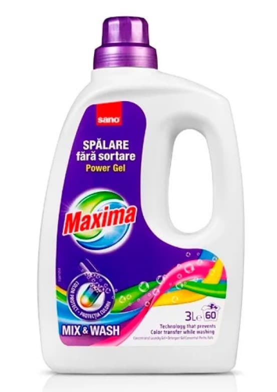 Gel pentru spalare Sano  Mix and Wash