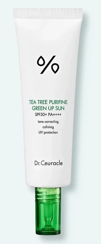  Dr. Ceuracle Tea Tree Purifine Green Up Sun SPF50+ PA++++