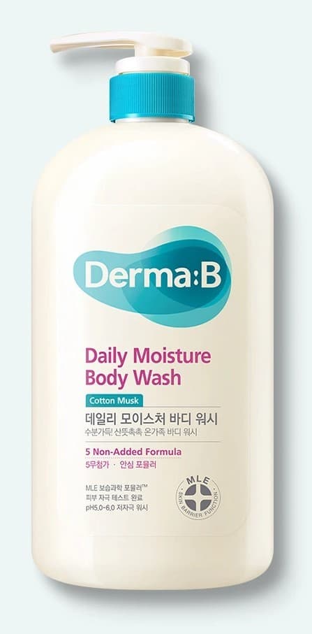 Гели для душа Derma:B Daily Moisture Body Wash Cotton Musk