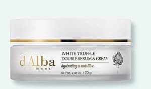 Crema pentru fata D'alba White Truffle Double Serum & Cream