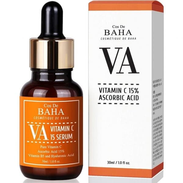 Сыворотка для лица Cos De Baha Vitamin C 15% Ascorbic Acid Serum