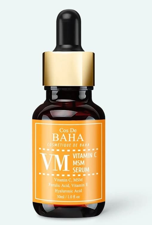 Сыворотка для лица Cos De Baha Vitamin C Facial Serum with MSM (VM)