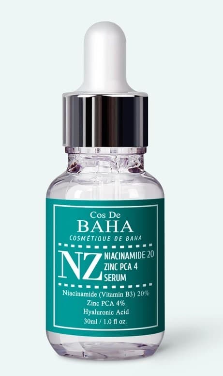 Сыворотка для лица Cos De Baha Niacinamide 20% + Zinc 4% (NZ)