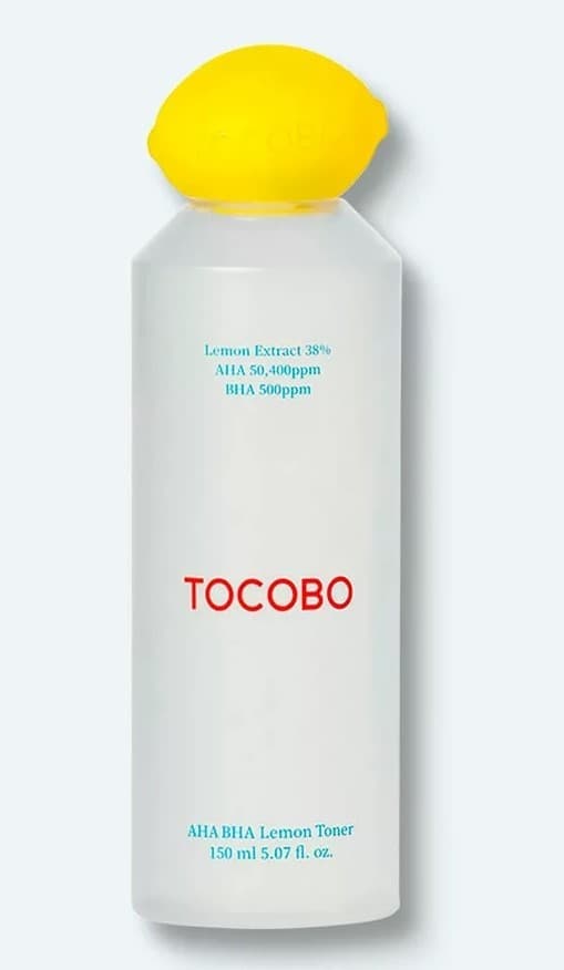 Toner pentru fata TOCOBO AHA BHA Lemon Toner