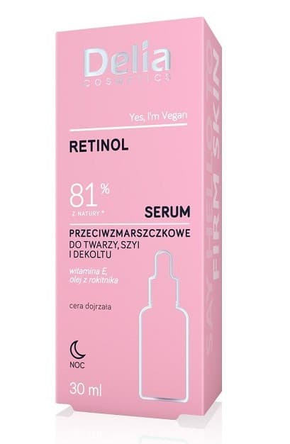 Ser pentru fata Delia Cosmetics Retinol Serum