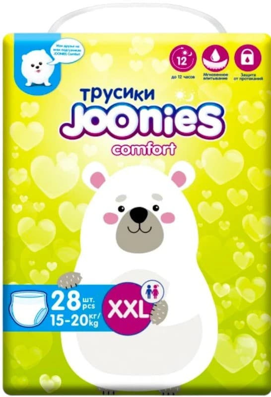 Scutece Joonies Comfort XXL 28pcs