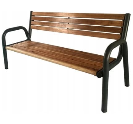 Bancă GardenLine Daciana MEB5859 Wooden/Black