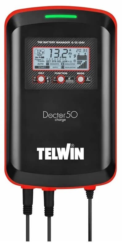 Зарядное устройство для автомобильного аккумулятора Telwin DOCTOR CHARGE 50 45A (807613)