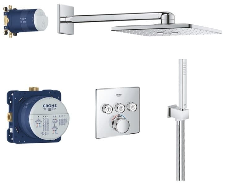 Душевая система Grohe Grohtherm SmartControl Smartactive 310 Cube (34804000)