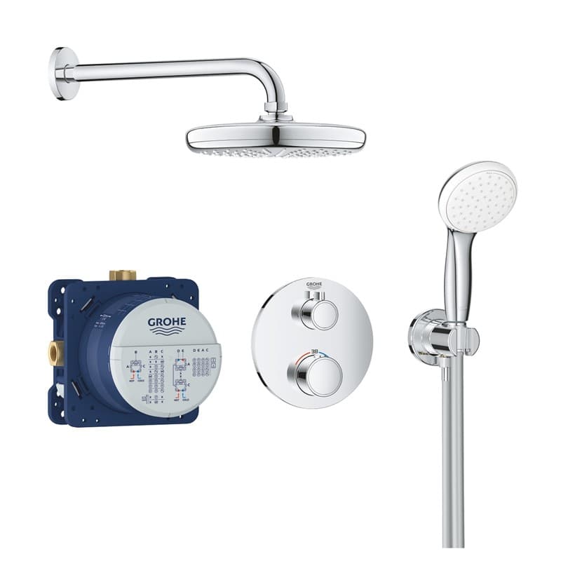 Душевая система Grohe Grohtherm Tempesta 210 (34727000)